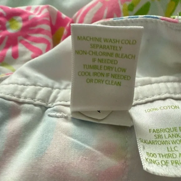 Lilly Pulitzer Multicolor Floral Print Shorts - Picture 7 of 11